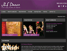 Tablet Screenshot of jlsdance.com